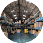 物流センターの写真